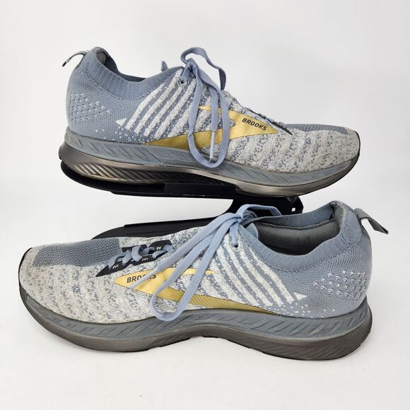 Brooks Mens Bedlam 2 Running Shoes Sneakers Gray Size 10.5M